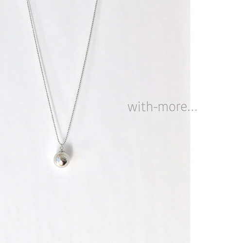 シルバー925　ボールチェーン　ロング　シルバーネックレス　ペンダント　アクセ ボールチェーン 幅約2.5mm 80cm シルバー925 シルバーチェーン