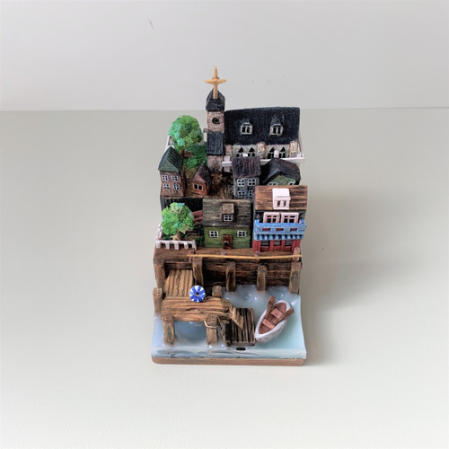 教会① 立体・オブジェ bosco 通販 10691897｜Creema(クリーマ)