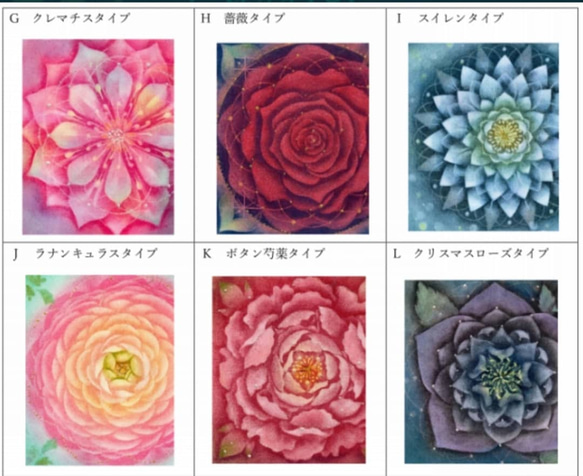 会員専用☆花曼荼羅アート専用プレート 3枚目の画像