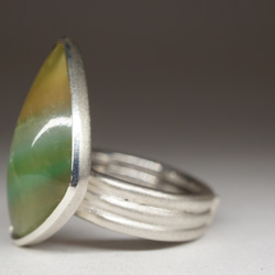 multi-colored fluorite ring 2枚目の画像