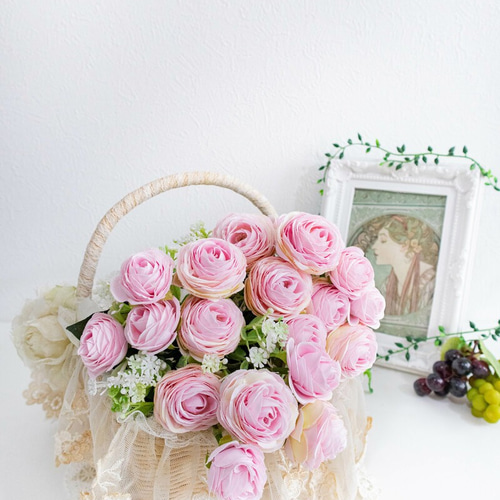 no37,10頭,薔薇,淡いピンク,小さめの薔薇,アーティフィシャル no37,10頭,薔薇,淡いピンク,小さめの薔薇,アーティフィシャル