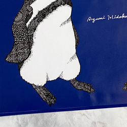 ペンギンのビニールポーチ 4枚目の画像