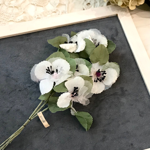 アンティーク布花