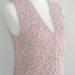 手編みベスト 3枚目の画像