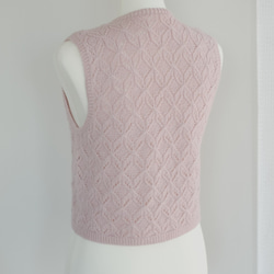 手編みベスト 4枚目の画像