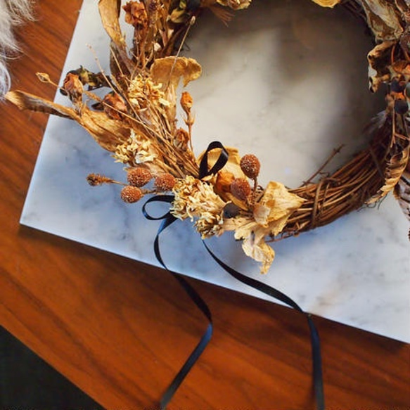 【wreath】C.Brown leaves 7枚目の画像