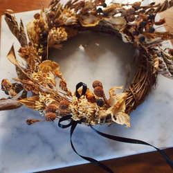 【wreath】C.Brown leaves 8枚目の画像
