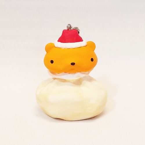 クリスマスオーナメント ミニフィギュア くまくまさん（お座り+袋にIN