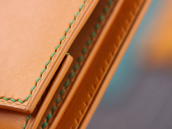 (注文制作)クロコダイル財布　ラウンドファスナーミニ財布 財布小さい　二つ折りウォレット  本革 メンズ 7枚目の画像