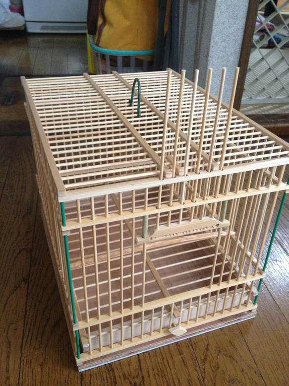 竹製 鳥かご おもちゃ・ペット小物 イコール 通販 274491｜Creema