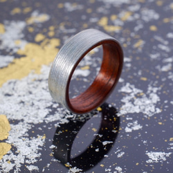 木のゆびわ 襲-kasane- 甕覗 2枚目の画像