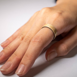 木のゆびわ 襲-kasane- 甕覗 5枚目の画像