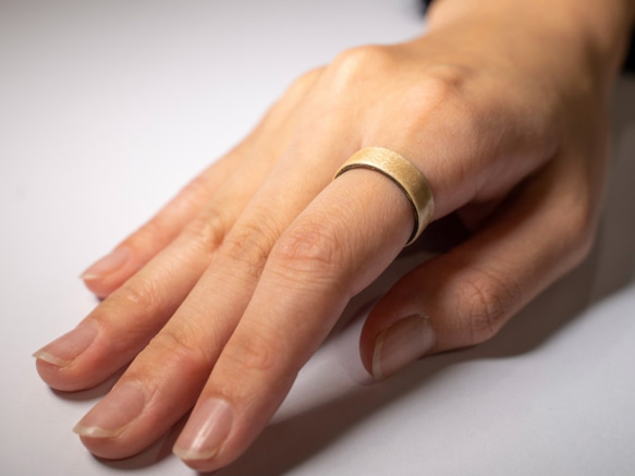 木のゆびわ 襲-kasane- 甕覗 5枚目の画像