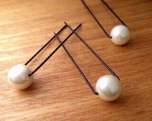 パールUさま　オーダーページ パールUピン 10本SET ヘアアレンジ その他ヘアアクセサリー nty. 通販