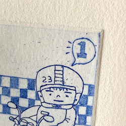 銅版画/Rider1号 4枚目の画像