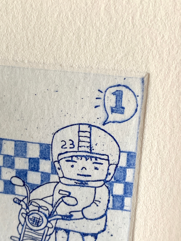 銅版画/Rider1号 4枚目の画像