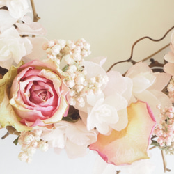 Dry Flower Wreath / Sweet Pink 3枚目の画像