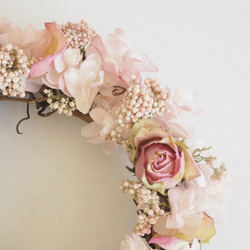 Dry Flower Wreath / Sweet Pink 4枚目の画像