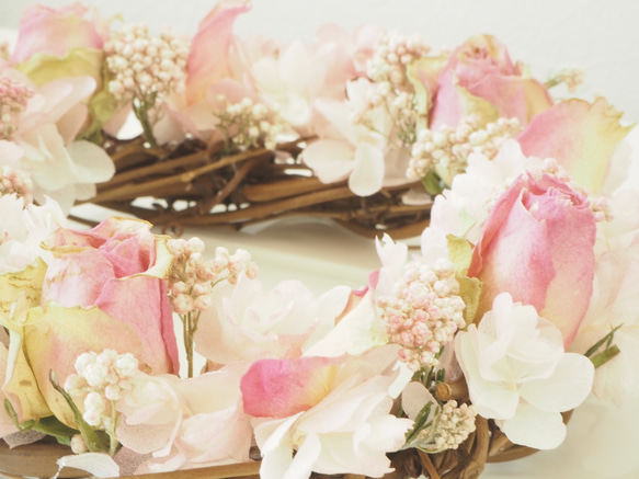 Dry Flower Wreath / Sweet Pink 6枚目の画像