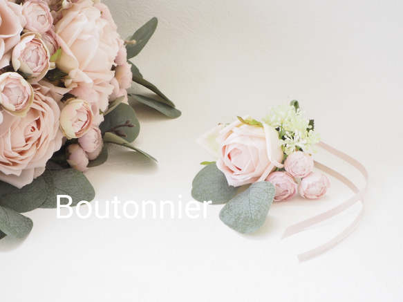 WeddingBouquet&Boutonnier/Sweet Pink 6枚目の画像