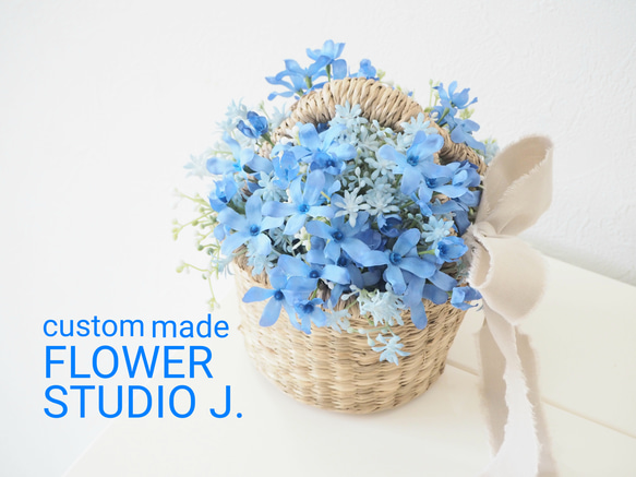 Flower Basket / BLUE FLOWER 1枚目の画像