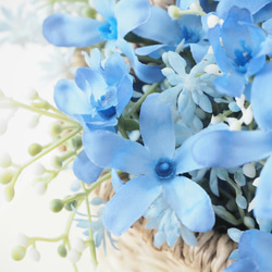 Flower Basket / BLUE FLOWER 2枚目の画像