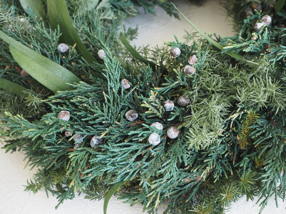 Christmas Wreath 2021/Preserved Green 2枚目の画像