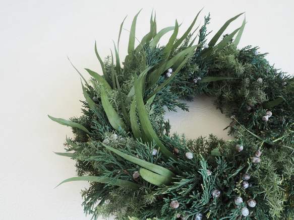 Christmas Wreath 2021/Preserved Green 5枚目の画像