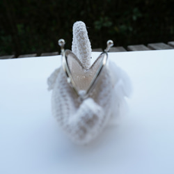 Dress-up Swan&#39;s Gamaguchi Mini Pouch 1 Swan 第9張的照片