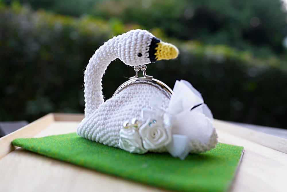 2つセット　白鳥スワン　小物入れ　GiovanniValentino