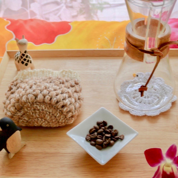 [訂製] Chemex Coffee Cozy 3 杯蓋 第8張的照片