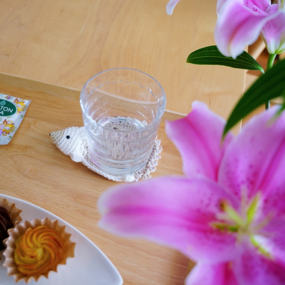 【定制】春夏刺猬杯墊 第2張的照片