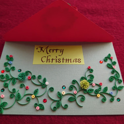 クリスマスカード(リースB) 3枚目の画像
