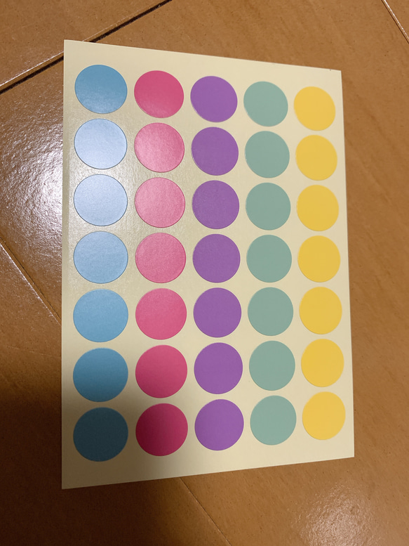 【再販26】 鯉のぼり製作キット(シール有り)8人分1セット 4枚目の画像