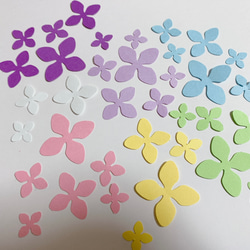 【再販16】 紫陽花製作キット　10人分1セット　 3枚目の画像