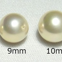 白色8mm球（散）40cm優質日本貝珠 第4張的照片
