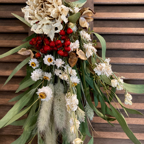 ドライフラワースワッグ 2 スワッグ