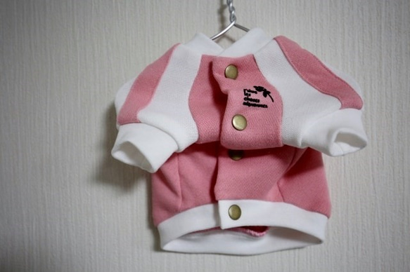 「ようちゃん様ご注文分」可愛い♡ピンク長袖ｽﾀｼﾞｱﾑｼﾞｬﾝﾊﾟｰ 2枚目の画像