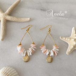 海の雫ピアス/イヤリング ピアス（スタッド・一粒） stone