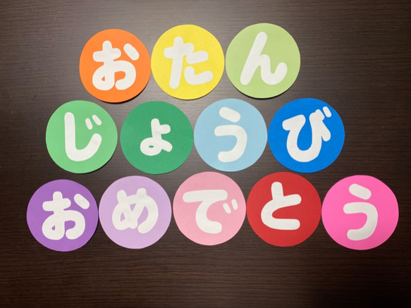 おたんじょうびおめでとう　○バージョン 1枚目の画像