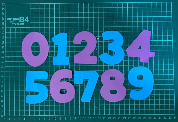 数字 0〜9 飾り付け その他素材 nene shop 通販 12060133｜Creema