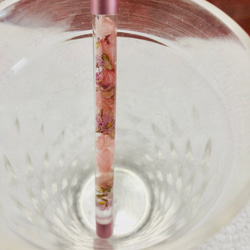 ハーバリウムメイクブラシ ピンク 3枚目の画像