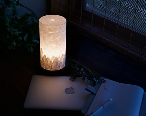 星のしずく」和紙de夜空のランプシェード スタンドライト・テーブル