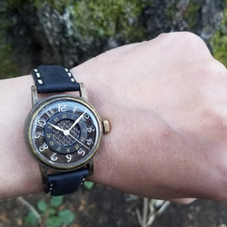 Overdrive　スチームパンクモチーフの手作り腕時計　MADE　IN　JAPAN 3枚目の画像