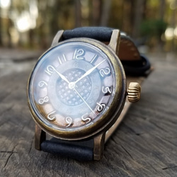 Overdrive　スチームパンクモチーフの手作り腕時計　MADE　IN　JAPAN 5枚目の画像