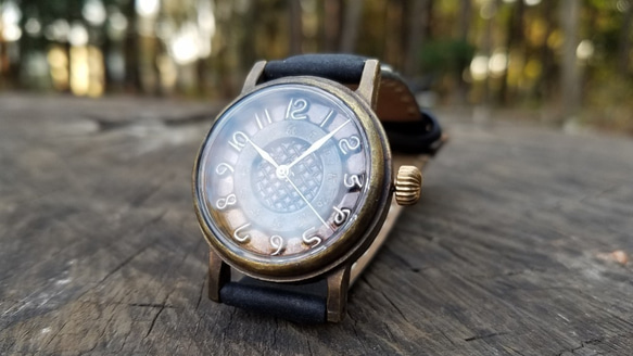 Overdrive　スチームパンクモチーフの手作り腕時計　MADE　IN　JAPAN 5枚目の画像