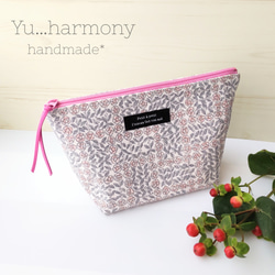 リバティ×ミナペルホネンコラボ スリーピングローズ帆布使用 花柄