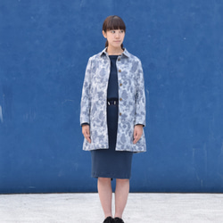 camouflage jacquard bansyuori coat 　迷彩ジャガードコート 2枚目の画像