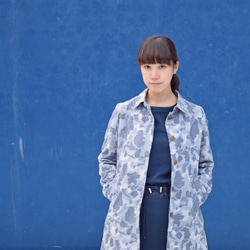 camouflage jacquard bansyuori coat 　迷彩ジャガードコート 3枚目の画像