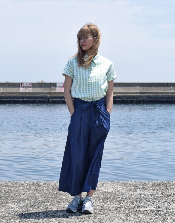 wide cotton pants 第2張的照片